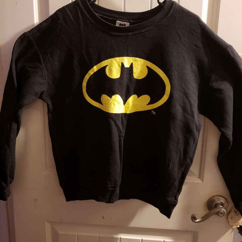 Batman Black sweatshirt large